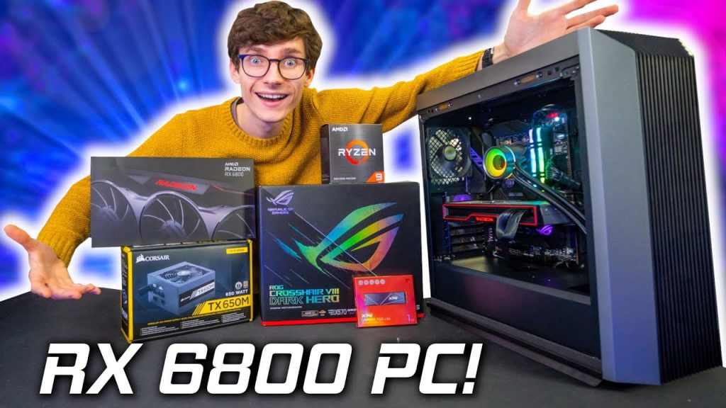 The RX 6800 Gaming PC Build 2020! 😁 Ryzen 5900X + RX 6800! (4K Gameplay Benchmarks w/ Ray Tracing)
