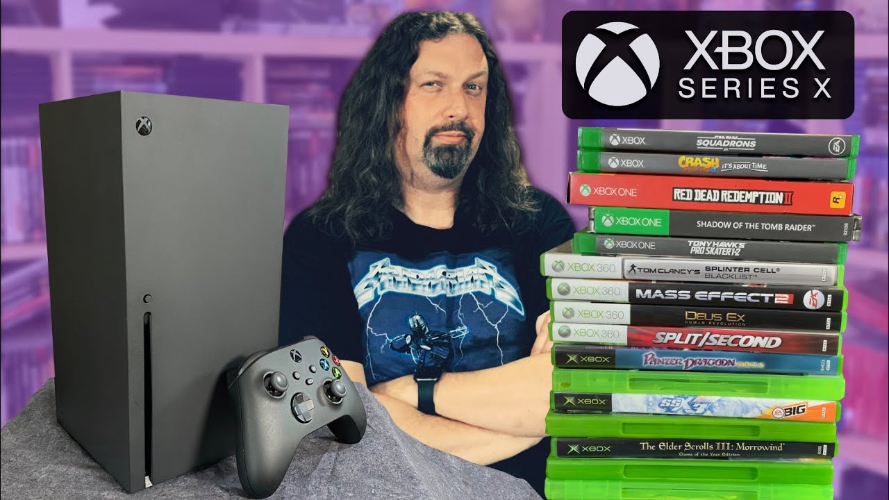 It’s here! XBOX SERIES X – Testing 4 generations of Xbox games!