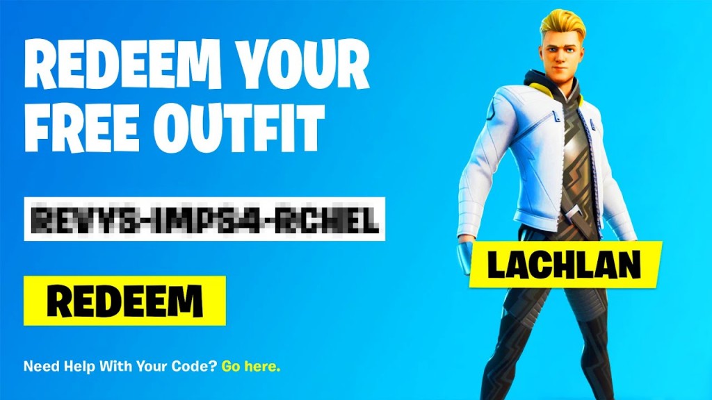 SECRET CODE to GET LACHLAN SKIN for FREE in Fortnite! ⚡ (FREE LACHLAN BUNDLE CODES)