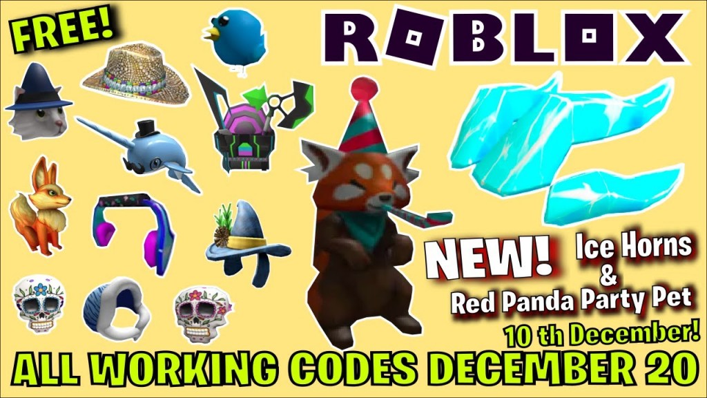 *23 CODES* ALL NEW PROMO CODES in ROBLOX! (December 2020) / ROBLOX PROMO CODES